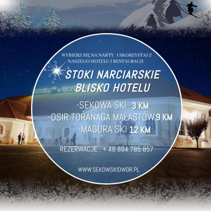 Sekowski Dwor Sekowa Exteriör bild